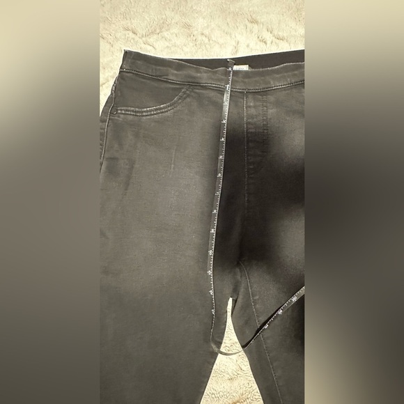 Simply Vera Vera Wang Black Skinny Stretch Waist Jeggings Jeans - Picture 4 of 15